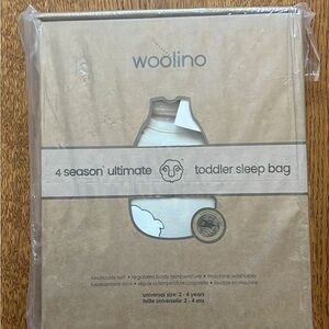 Woolino 4 Season® Ultimate Toddler Sleep Bag / Sack NWT